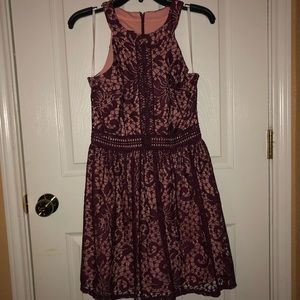 Plum purple dress. IN San Francisco. 9(juniors)